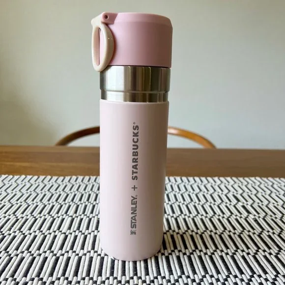 NEW starbucks japan sakura 2023 stainless bottle STANLEY dustypink 473ml